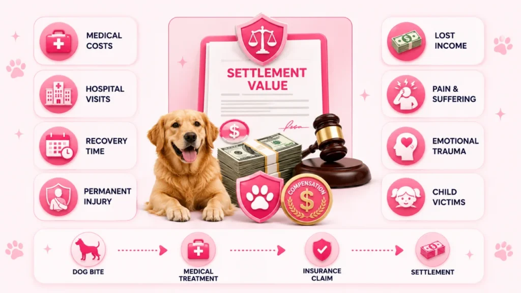 How Much Is a Dog Bite Settlement Worth