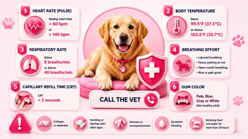 Red Flag Readings about When to Call the Vet