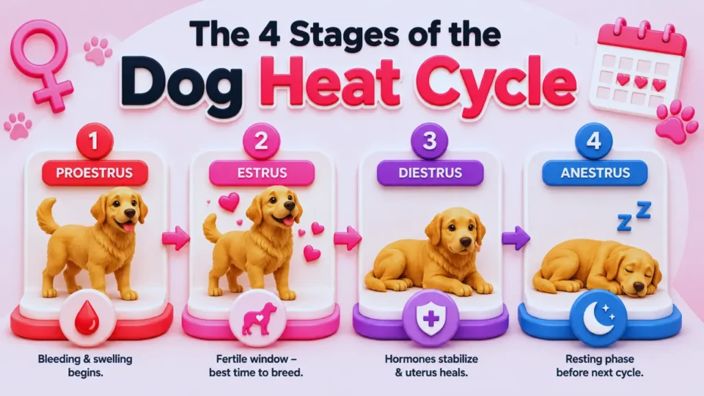 Stages of the Dog Heat Cycle